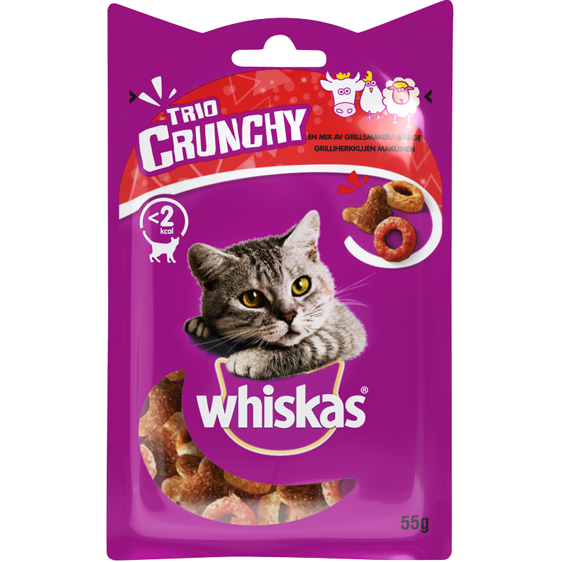 Kissanruoka Trio Crunchy Grilliherkku - 19% alennus