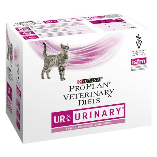 Purina Pro Plan Veterinary Diets Feline UR ST/OX - Urinary, lohi - 10 x 85 g