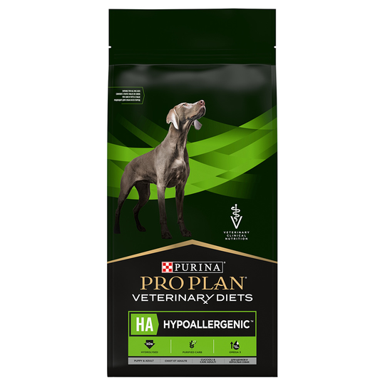 Purina Pro Plan Veterinary Diets - HA Hypoallergenic - säästöpakkaus: 2 x 11 kg