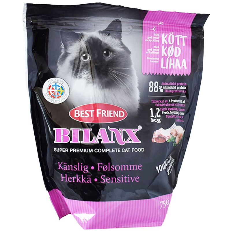 Kissanruoka Sensitive - 33% alennus