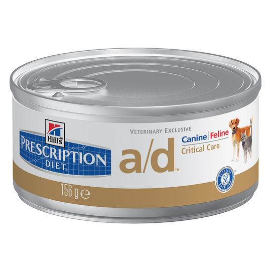 Hill's Prescription Diet Feline -purkkiruoka 24 x 156 g - a/d Restorative Care Chicken