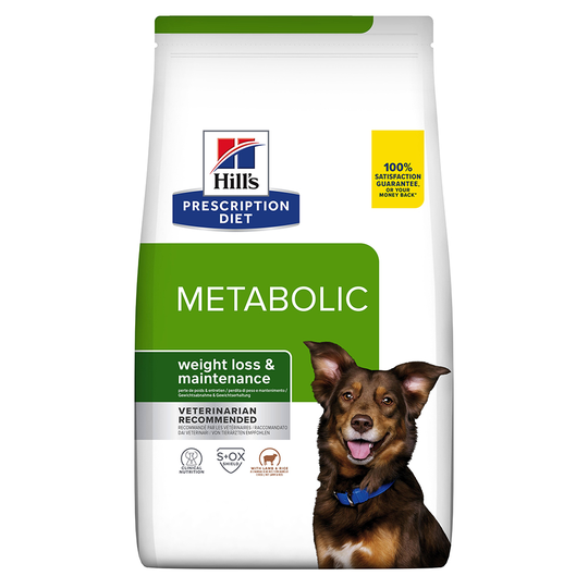 Hill's Prescription Diet Metabolic Weight Management - lammas & riisi - säästöpakkaus: 2 x 12 kg