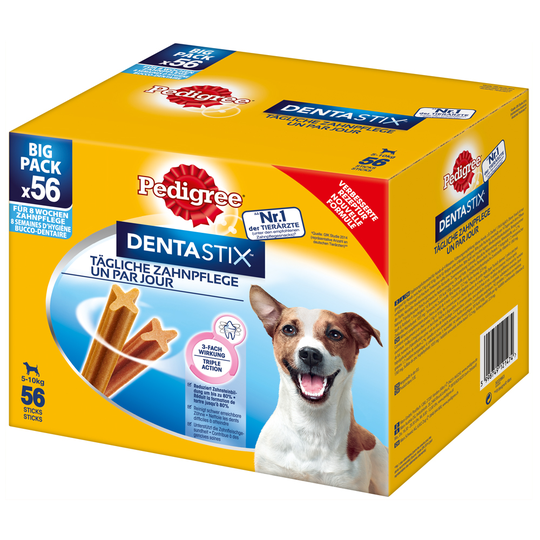 Pedigree Dentastix Daily Oral Care -säästöpakkaus, 2 x 56 kpl - pienikokoisille koirille