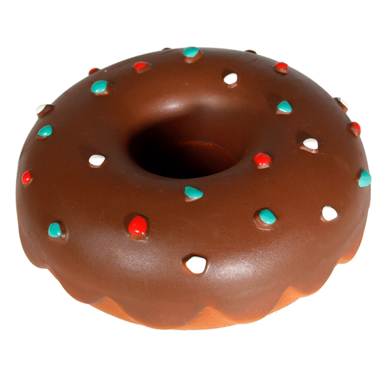 Karlie Doggy Donut -lateksilelu - Ø 12 cm