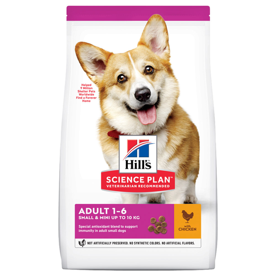 Hill's Science Plan Adult 1-6 Small & Mini Chicken - 6 kg