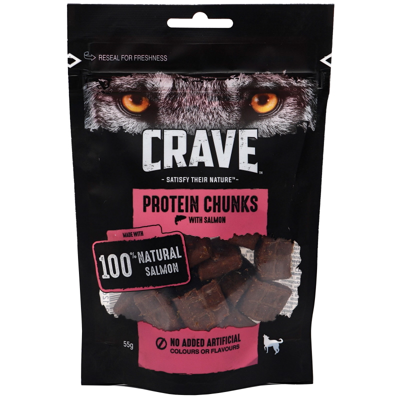Koiranruoka Protein Chunks Lohi - 33% alennus