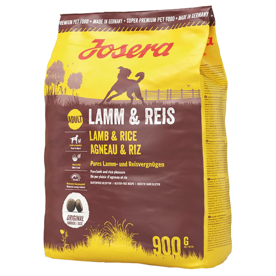 Josera Lamb & Rice - 4,5 kg (5 x 900 g)