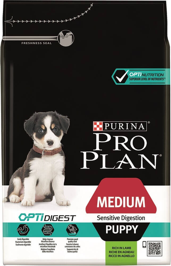 PRO PLAN Medium Puppy Lamb & Rice OPTIDIGEST - 12 kg