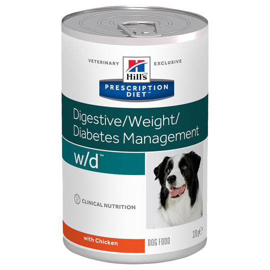 Hill's Prescription Diet w/d Diabetes Care - kana - 12 x 370g
