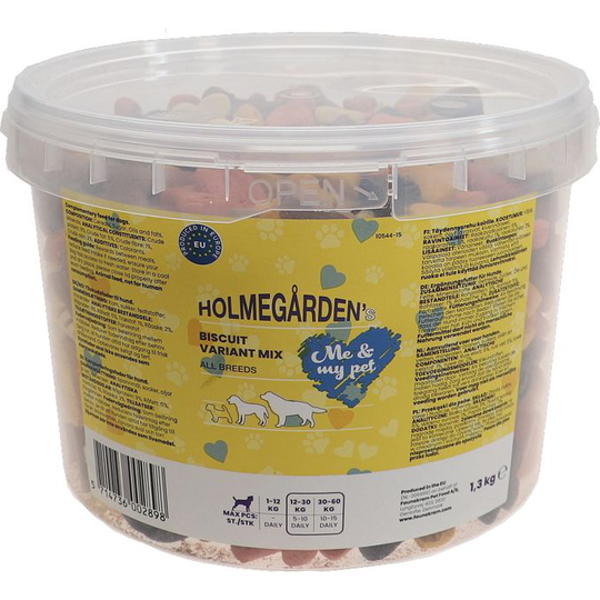 Holmegården Koirien Herkku-mix 1,3 kg