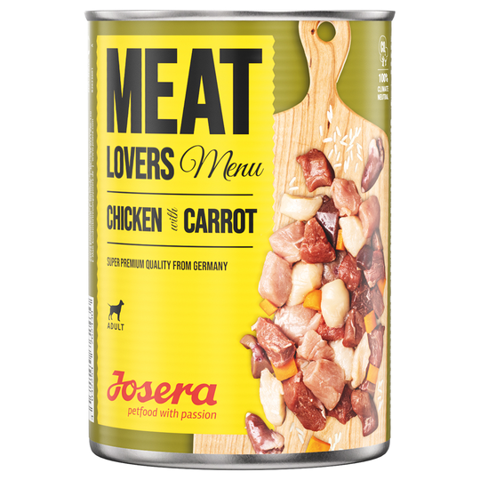 Josera Meatlovers Menü 6 x 800 g - kana & porkkana