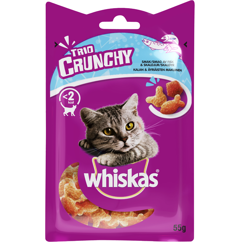 Kissanruoka Trio Crunchy Meren Herkut - 19% alennus