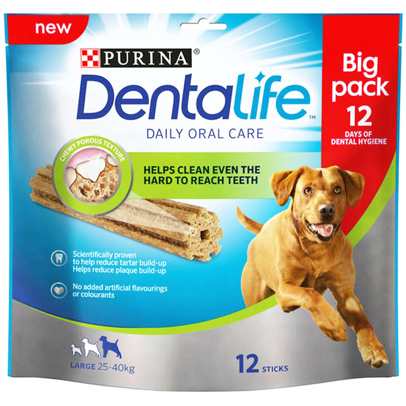 Purutikut "Dentalife Large" 426 g - 20% alennus