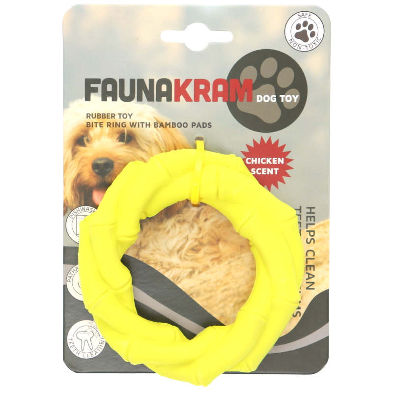Koiranlelu Keltainen Rengas - 44% alennus