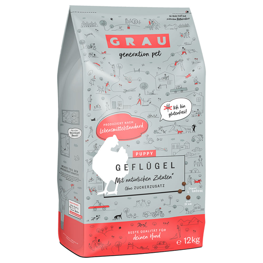 GRAU Puppy siipikarja - 2 x 12 kg