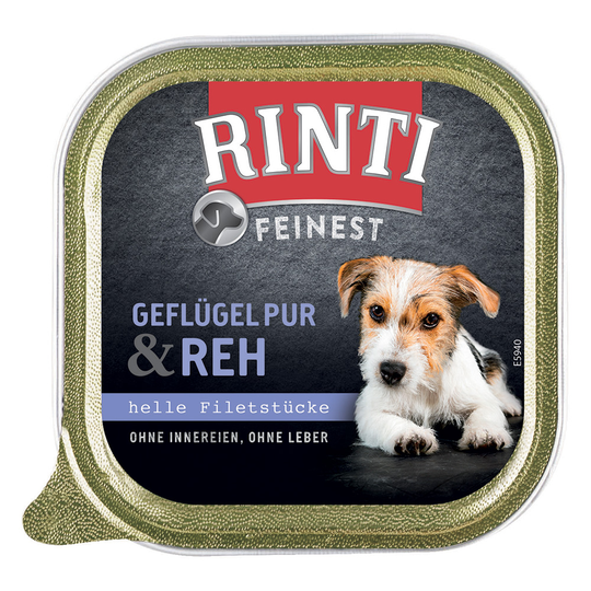 RINTI Finest 11 x 150 g - siipikarja & poro