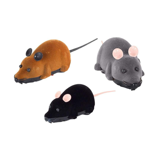 Kissalelu, kauko-ohjattava hiiri - lajittelemattomat värit